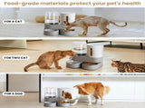 Cat Automatic Water Dispenser Cat Automatic Food Dispenser Cat Feeding Set Cat V1107-135-79284