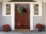 Unique Last Name Year Round Door Wreath With Bow Welcome Sign 26 Letter Farmhouse Wreath For V1192-AZ-W-27915