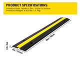 Cable Protector 18000lbs Single Channel Rubber Cable Hose Protector 4 Pack Cable Hose Protector V952-4JTDCGXB000000001V0