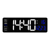 Large Screen Function Display Clock Living Room Wall Hanging Clock LED Display Remote Control Clock V1294-YM0716-220708CY12-3