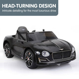 Kahuna Bentley Exp 12 Licensed Speed 6E Electric Kids Ride On Car - Black CAR-BEN-BK