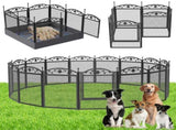 Fin Heavy Duty Dog Play Pen Enclosure Whelping Cage With Fertility Mat Puppy Playpen 60x110cm V767-P-XE843-G1
