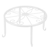 Single Layer Iron Plant Stand Floor Standing Simple Low Plant Stand Balcony Living Room Flower V1294-YM0717-3111220212114