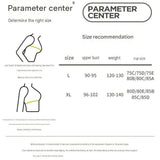Outdoor sports combination-Grey L Size thin shoulder straps Sports Bra with Adjustable Back Buckle V888-ELOSUNG56203-2