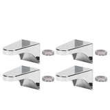 4pcs Magnetic Soap Holder Wall Mounted No Drill Soap Rack Holder for Bathroom Kitchen V1294-YM0901-3112260001311