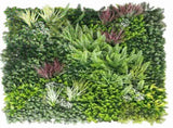 Premium Urban Greenery Artificial Vertical Garden / Fake Green Wall UV Resistant 1m x 1m V637-DP1006591