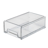 Acrylic Desk Organizer Drawer Large Capacity Rectangular Shaped Transparent Desktop Storage Box for V1294-YM0901-3117240058511