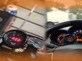 For Wideband Gauge X-Series 30-0300 AFR O2 UEGO Air Fuel Ratio Gauge 2-1/16" AU V201-PRCIAEM-0300-BLKC-AU