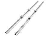 Linear Guide Rail Set, SBR20 1500mm, 2 PCS 59 in/1500 mm SBR20 Guide Rails and 4 PCS SBR20UU Slide V952-ZXDGSBR20MM15WNLNV0