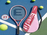 Everfit 27 Inch Tennis Racket Lightweight Racquet for Beginner Adult Players Pink TR-FASTCRTL-PK