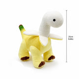 Banana Dinosaur Plush, Bananasaurus Rex Stuffed Animal CuteT-Rex Pillow Funny weirdFruit Plushie The V1369-AZ3-W-13652
