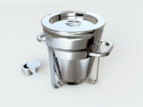 SOGA 11L Round Stainless Steel Soup Warmer Marmite Chafer Full Size Catering Chafing Dish CHAFINGDISH5616