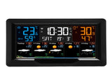 Smart Weather Clock WiFi Wireless Digital Weather Clock for Temperature Humidity Barometric Pressure V1294-YM0901-3111240134212