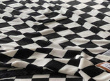 Simple Vintage Checkerboard Autumn Winter Warm Nap Throw Flannel Fleece Sofa Leisure V1294-YM0717-3117220191611