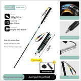 Ultralight Carbon Fiber Foldable Trail Running & Hiking Pole V888-ELOSUNG35934