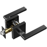 VEVOR Passage Door Handle, 5 Pack Matte Black Door Lever, Left or Right Handing Reversible Lever V952-FXTDMBS5G000F46ZDV0