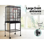 i.Pet Bird Cage 144cm Large Aviary PET-BIRDCAGE-B030-BK