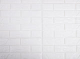 3D Brick Wall Tile Stickers 60x30cm 50 Pack Peel & Stick Wallpaper V63-954671