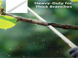 Heavy-Duty 5-Piece Gardening Tool Set 3 Pruning Shears & 2 Folding Saws, Stainless Steel Blades, V1107-CS-YYWJT