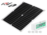 40W 18V Monocrystalline Silicon Flexible Solar Panel with 60A Solar Charge Controller with Dual USB V1294-YM0901-3114210079711
