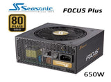 SEASONIC SSR-650FX FOCUS PLUS 650W 80 GOLD Power Supply GX-650 V28-PSUSEAFOCUS650FX