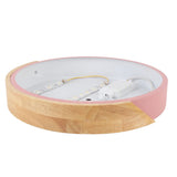 LED Ceiling Light Modern Round Dimming Indoor Flush Mount Lamp with Remote Controller for Bedroom V1294-YM0901-3119240152311