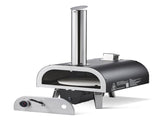 Outdoor Pizza Oven, 12 in Wood Fired Pizza Ovens, Pellet Pizza-Stove with Thermometer & Electric V952-BXPSLDNZWDJPCLPZU001V9
