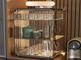Acrylic Water Bottle Organizer Sturdy Dustproof Easy To Clean Water Bottle Storage Holder for V1294-YM0710-3117230183013