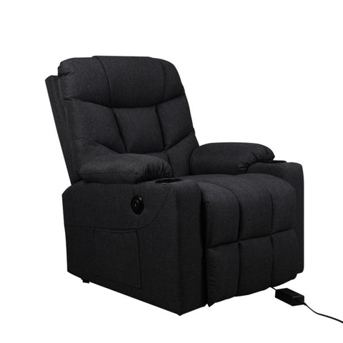 Levede Recliner Chair Electric Lift Black OF1022-BK