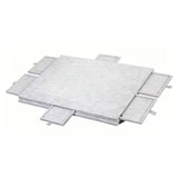 Social Hike Puzzle Board 1500 pcs - Felt Tilting Portable Cover Drawers Silver V238-SUPDZ-42097742381136