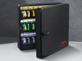 48-Key Cabinet, Key Safe with Combination & Key Lock, Digital Security Storage Box Steel Key V952-YCAQJHS48PCSWJCW9V0