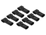 8 Sets 28mm T Shape Pipe Clamp with Bolts and Nuts Metal End Rail Clamps for Chain Link Fence V1294-YM0901-3114240088811