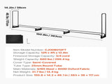 Firewood Rack with Waterproof Cover, 383 x 36 x 117 cm Outdoor Firewood Holder, 660lb Weight V952-DCJPSYGNJB152FGMBV0