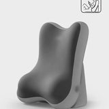 Gray Memory Foam Reading Pillow & Back Support Cushion with Adjustable Wedge, Ergonomic Neck and V888-ELOSUNG54157