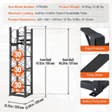 Refrigerant Tank Rack, with 3 x 30lbs and Other 3 Small Bottle Tanks, Cylinder Tank Rack V952-QPCFJ305MM283UO4CV0