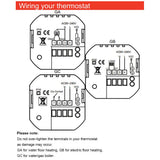 Wi-Fi Smart Thermostat Temperature Controller APP Control 16A Compatible with Alexa / Home Electric V1294-YM0901-H26340W-2