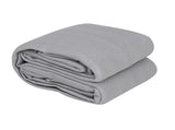 Instahut Sun Shade Sail Shadecloth Canopy Rectangle 280gsm 4x7m SAIL-DL-H-4X7-C-GR