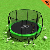 Kahuna 16 ft Trampoline - Green TRA-KAH-16-GN