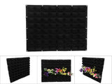 64 Pockets Vertical Outdoor Garden Felt Plants Flower Growing Bag Wall Hanging Planter V1294-YM0901-JYB00528-01