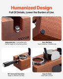 VEVOR Wooden Espresso Tamping Station 51-58 mm Station with Detachable Slot V952-YFZ8QSMSL515N8JDWV0