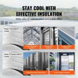 Double Reflective Insulation Roll Foam Core Radiant Barrier 120 x 48 Inch / 3 x 1.2M V952-LBPEFPMXRFSFZ1UTKV0