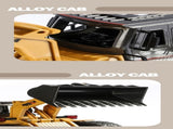 HUINA 1/18 6CH RC Alloy Construction Loader Bulldozer Engineering Vehicle Toy V610-TOY-RC-HN520