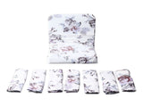 8PCS Stretchy Covers for Dining Room Polyester Removable Washable Universal Stylish Parson V1294-YM0901-3117230390112