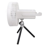 Tripod Stand Fan USB Rechargeable Retractable Portable Camping Fan Hanging Fan with Remote Control V1294-YM0901-3113230159611