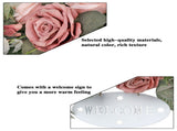 Artificial Floweration Artificial Rose Flower Wreath Door Threshold Home Wedding Party Wall V1294-YM0715-211101QY05-6