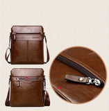 Men'S Cross-Body Bag Men'S Clutch Minimalist Business Bag Father'S Day Gift - Brown - Size 24-5-29 V1347-127-18818-BRN-24-5-29