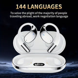 AI Translation Earbuds Real-Time Translation for 144 Languages Smart Meeting Assistant Secure V1106-HYZQ007