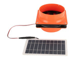 Solar Powered Exhaust Fan 10W 5V ABS Monocrystalline Silicon Solar Panel Ventilation Fan Kit for V1294-YM0901-3111240215911