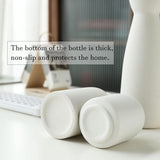 Ceramic Set of 3 Modern White Vases for Home Dcor V178-36902