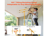 3353mm Drywall Lift, Heavy-Duty 68 kg Sheetrock Hoist with Adjustable Telescoping Arm, Lockable V952-SPSJJHS95FT1QDU00001V0